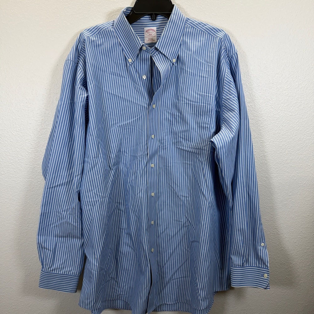 Brooks Brothers Light Blue Striped Shirt
